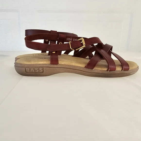 G.H. Bass & Co. Sunjuns Women's Brown Sandals - Picture 4 of 8